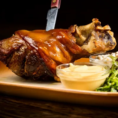 Authentisches tschechisches Mittagessen 